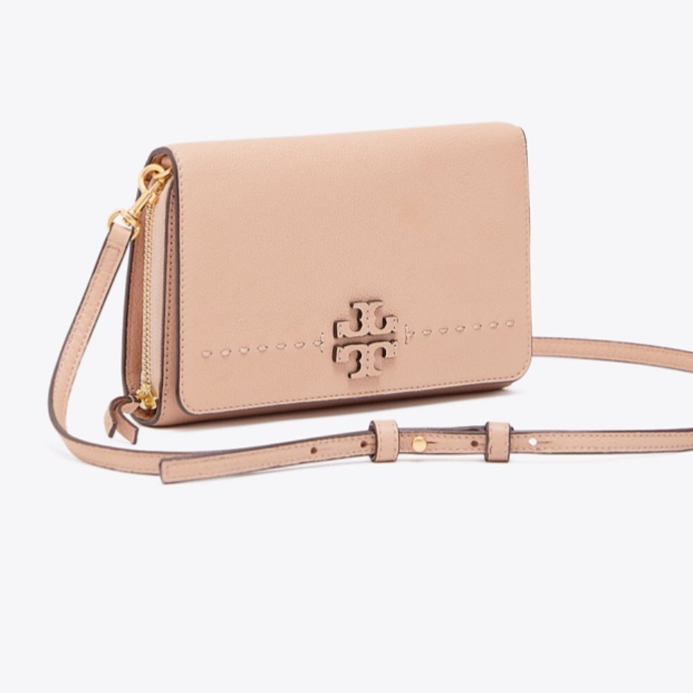 Pink Tory Burch Crossbody Bag